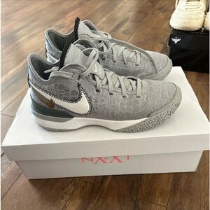 Nike Zoom LeBron NXXT Gen TB Team Grey/White Shoes Men’s Size 8.5 With Box